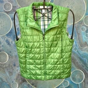{Charter Club | Golf Collection} Men’s Green Quilted Puffer Vest